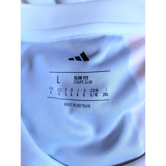 NWT Adidas Real Madrid 24/25 Pre Match Jersey No Sponsor Mens Large JJ3493 - Picture 11 of 15